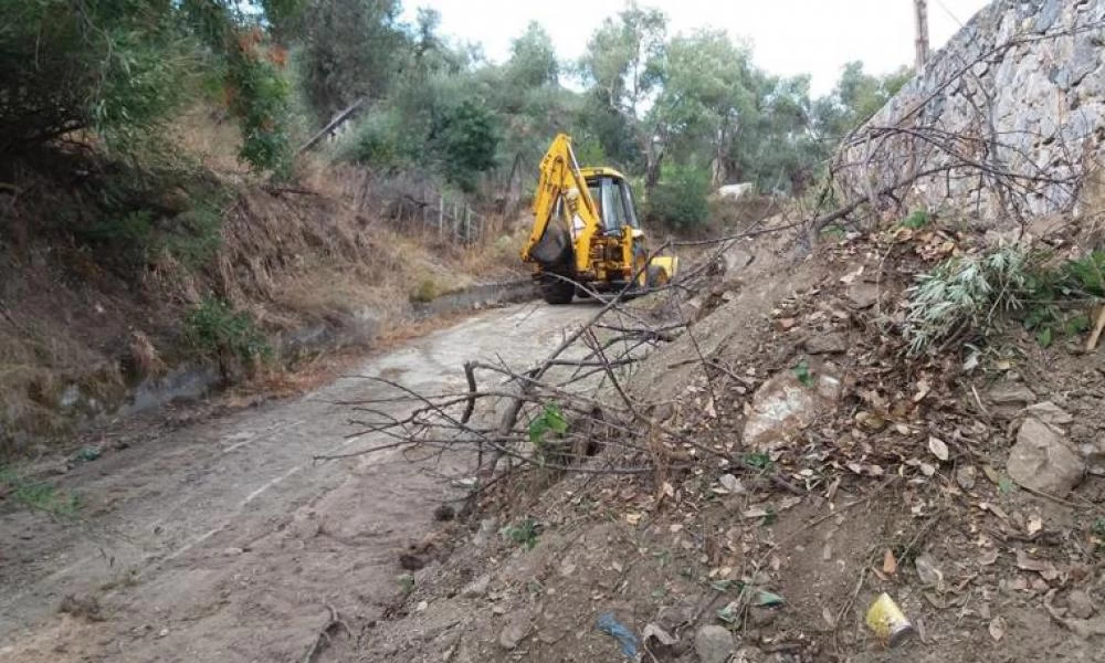 Δήμο Αχαρνών: Αντιπλημμυρικά έργα στην περιοχή της Καναπίτσας